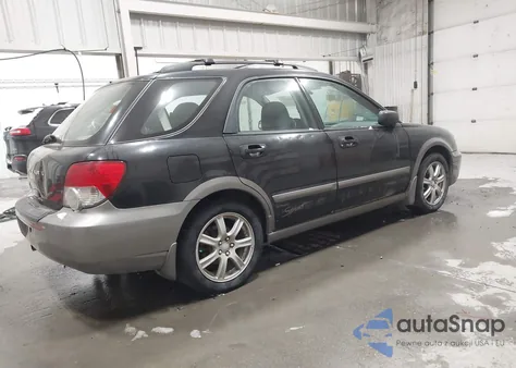 2005 Subaru Impreza Outback Sport Base W/Special Edition z USA, uszkodzony, nr VIN JF1GG68575H800953
